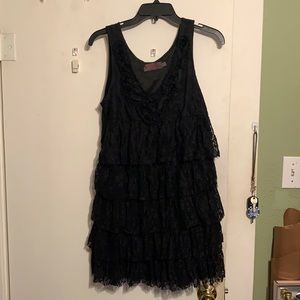 Black, Lace Dress